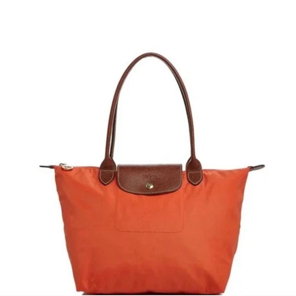 LONGCHAMP Le Pliage Classic Shoulder Tote Large Orange